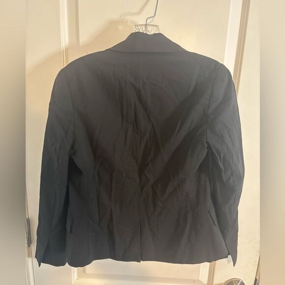 Theory Elegant Black Jacket blazer size 4 EUC - Picture 3 of 3